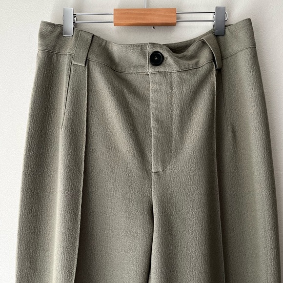 Zara Tailored Wide Leg High Waisted Trousers - Picture 6 of 8